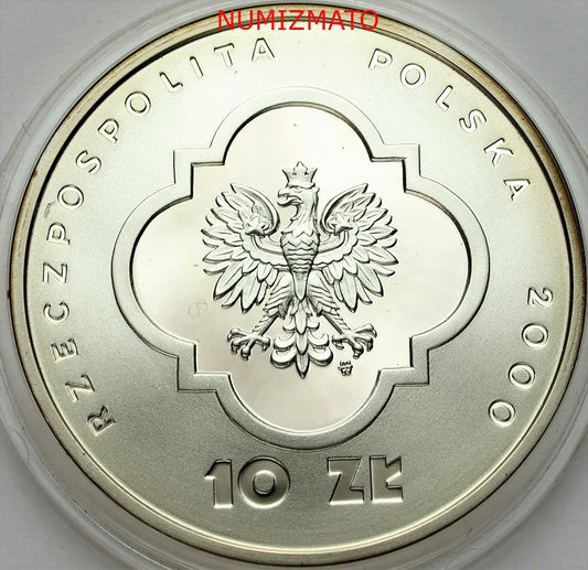 10 zł 2000 r. - Wielki Jubileusz Roku 2000