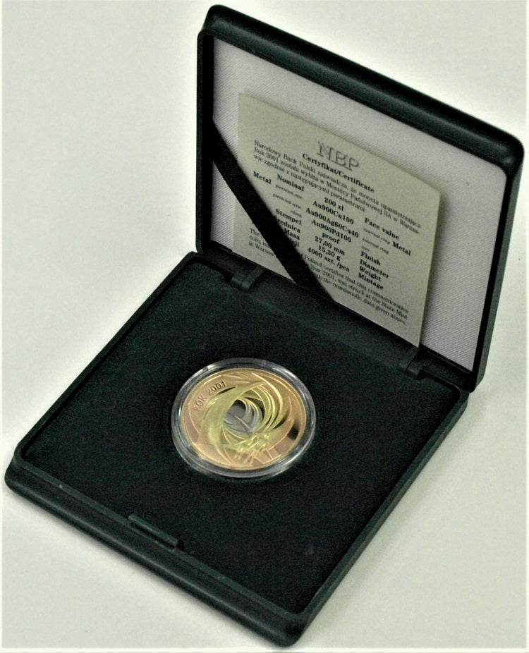 200 zł 2001 r. - Rok 2001