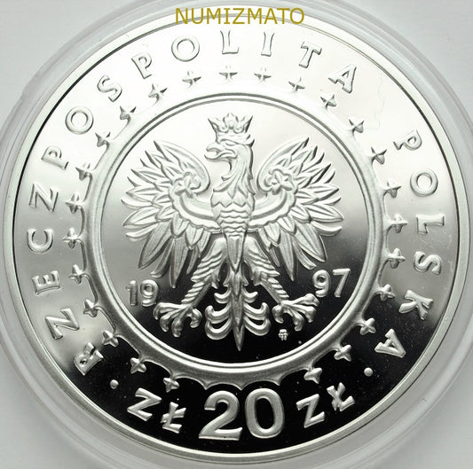 20 zł 1997 r. - Zamek w Pieskowej Skale - Zamki i Pałace w Polsce