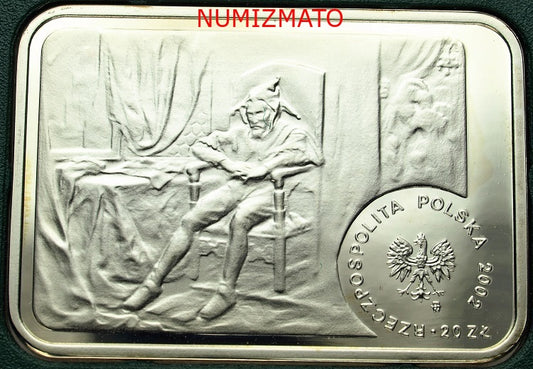 20 zł 2002 r. - Jan Matejko - Polscy Malarze XIX / XX Wieku