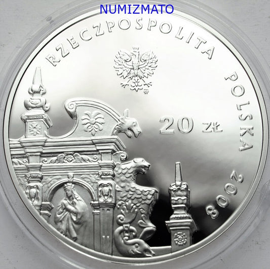 20 zł 2008 r. - Kazimierz Dolny - Zabytki Kultury Materialnej w Polsce