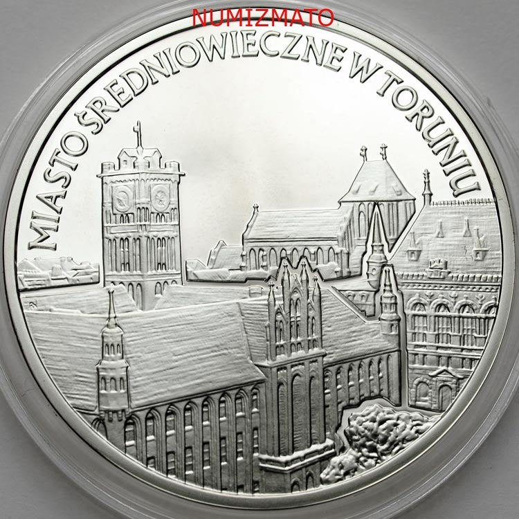 20 zł 2007 r. - Miasto średniowieczne w Toruniu - Zabytki Kultury Materialnej w Polsce