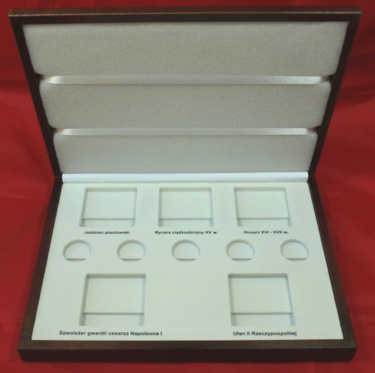 Kaseta Historia Jazdy Polskiej. Numizmato DE LUXE