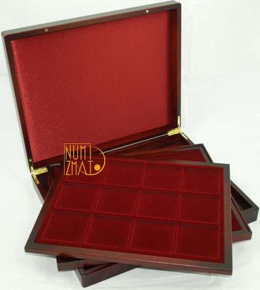 Potrójna kaseta na monety klipa - Leuchtturm