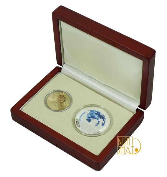 Etui na monety 20 zł + 2 zł (w kapslach) - oryginalny produkt Mennica Polska