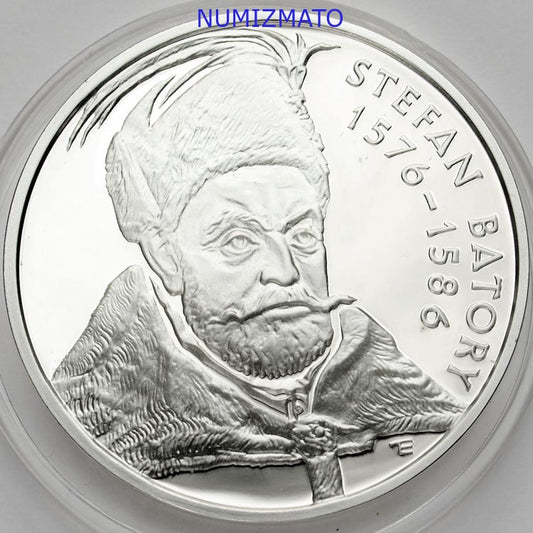 10 zł 1997 r. - Stefan Batory - POPIERSIE - Poczet Królów i Książąt Polskich