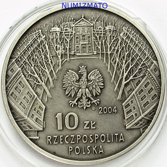 10 zł 2004 r. - ASP - 100-lecie Akademii Sztuk Pięknych w Warszawie