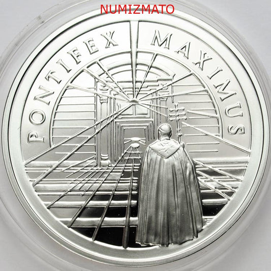 10 zł 2002 r. - Jan Paweł II - Pontifex Maximus