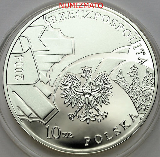 10 zł 2004 r. - POLICJA - 85. rocznica powołania Policji