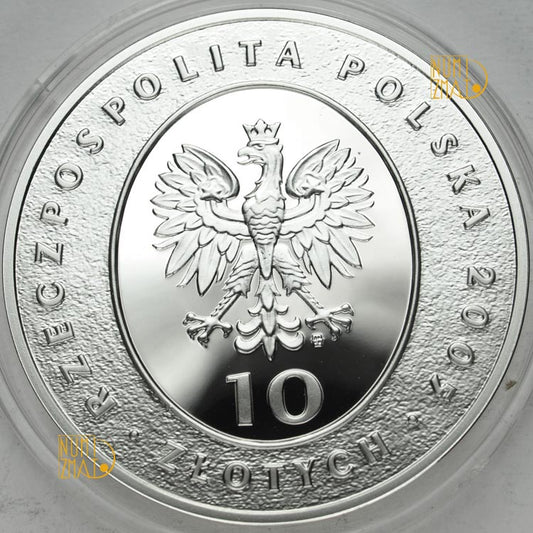 10 zł 2005 r. - Mikołaj Rej - 500. rocznica urodzin Mikołaja Reja