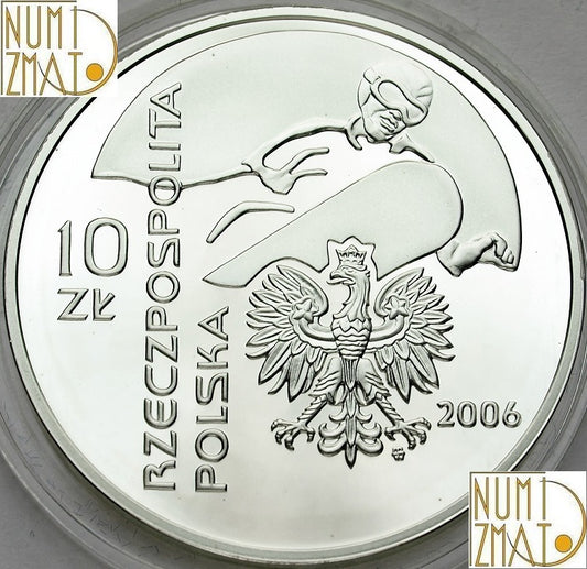 10 zł 2006 r. - Turyn 2006 (snowboard) - XX Zimowe Igrzyska Olimpijskie
