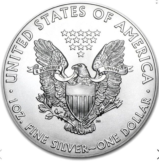 1 dolar One Silver Dollar 1 oz 9999 uncja srebra Srebrny Orzeł Eagle