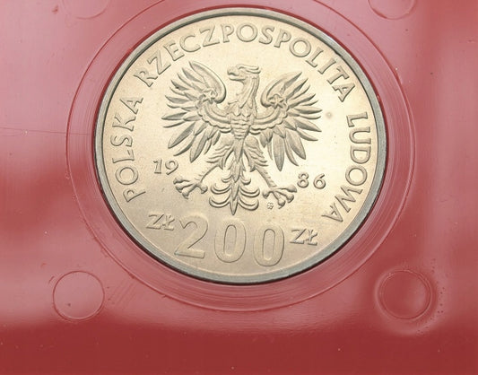 200 zł złotych 1986 PRÓBA MN Władysław Łokietek, dwieście złotych