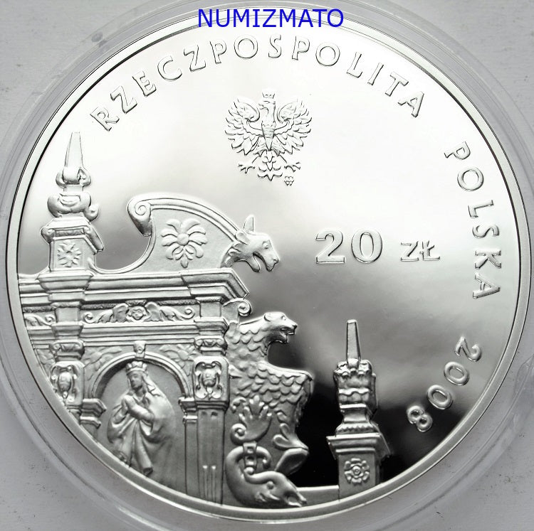 20 zł 2008 r. - Kazimierz Dolny - Zabytki Kultury Materialnej w Polsce