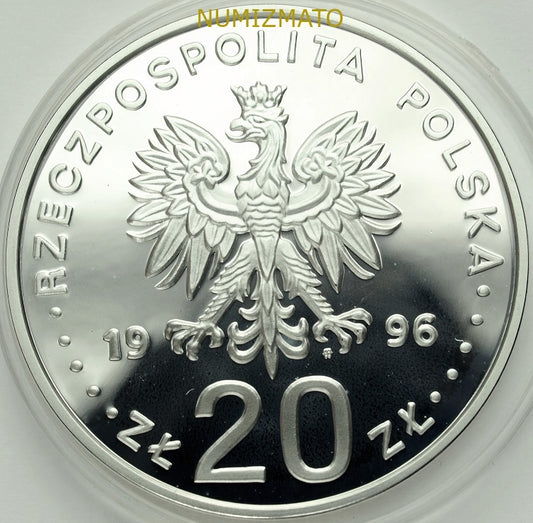 20 zł 1996 r. - Tysiąclecie miasta Gdańska 997-1997