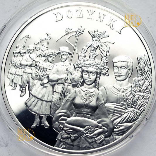 20 zł 2004 r. -  Dożynki - Polski Rok Obrzędowy