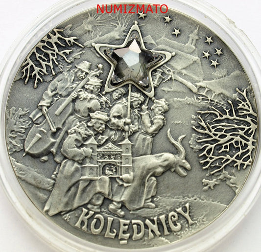 20 zł 2001 r. - Kolędnicy, Polski Rok Obrzędowy