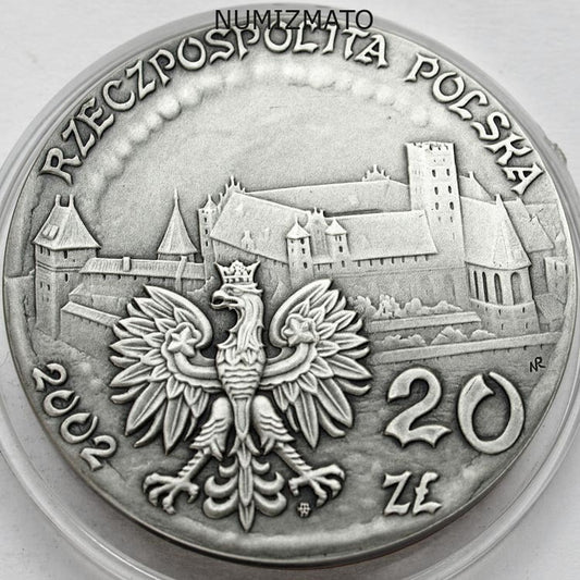 20 zł 2002 r. - Zamek w Malborku - Zabytki Kultury Materialnej w Polsce