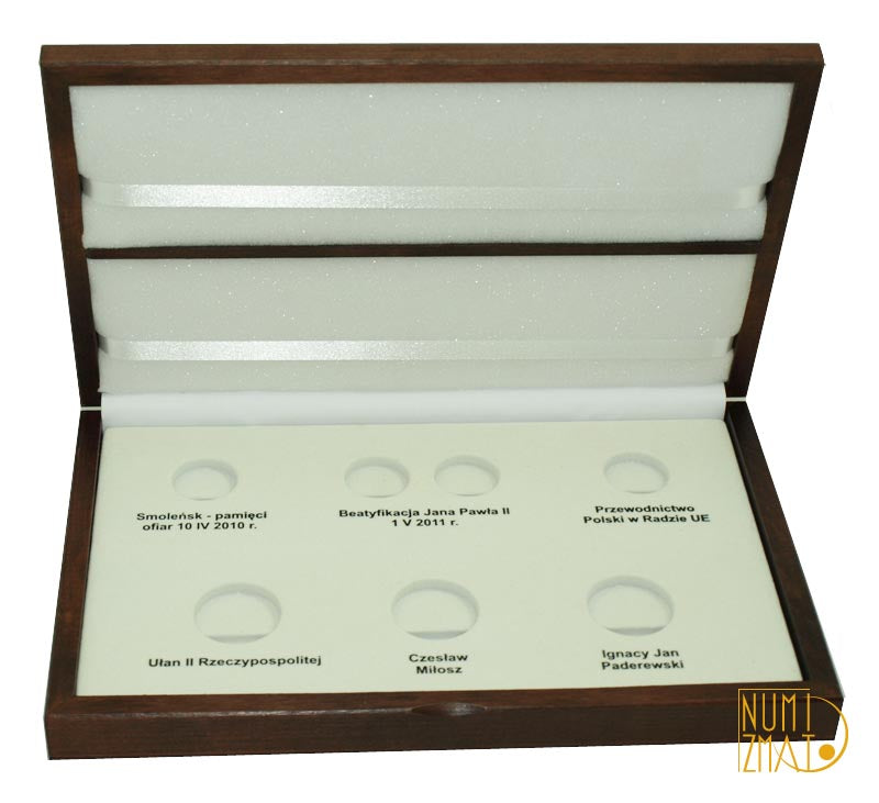 Kaseta na monety złote 2011 r. Numizmato De Luxe