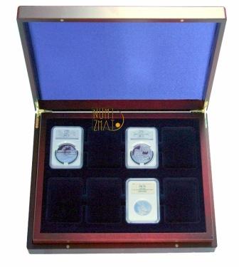 Potrójna kaseta na monety GRADING - Leuchtturm