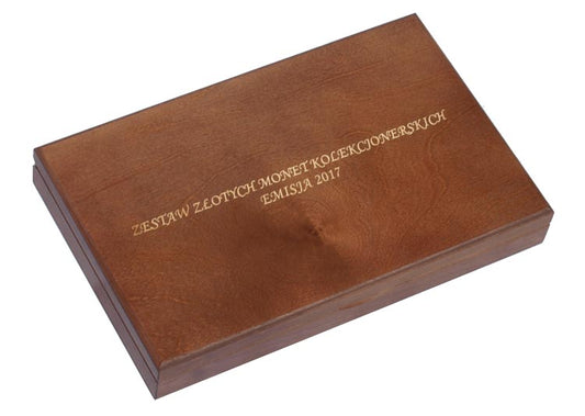 Kaseta na monety złote 2017 r. Numizmato De Luxe