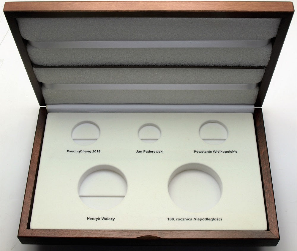 Kaseta na monety złote 2018 r. Numizmato De Luxe