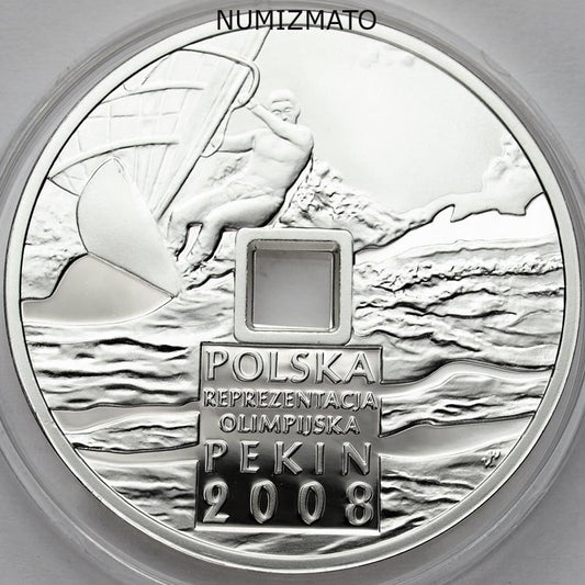 10 zł 2008 r. - Pekin 2008 (otwór) - Igrzyska XXIX Olimpiady
