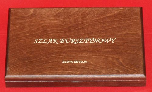 Kaseta DE LUXE na złoty Szlak Bursztynowy