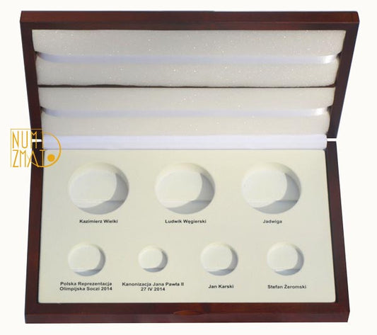 Kaseta na monety złote 2014 r. Numizmato De Luxe